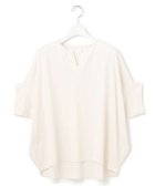 【ジェイプレスヨークストリート/J.PRESS YORK STREET】の【WOMEN】【SMOOTH JERSEY】バンザイスリーブ プルオーバー ホワイト系|ID: prp329100004521717 ipo3291000000031980763