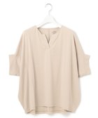 【ジェイプレスヨークストリート/J.PRESS YORK STREET】の【WOMEN】【SMOOTH JERSEY】バンザイスリーブ プルオーバー ベージュ系|ID: prp329100004521717 ipo3291000000031980764