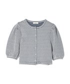 【アースミュージックアンドエコロジー/earth music&ecology】のカットジャガードカーディガン Navy|ID: prp329100004521848 ipo3291000000034252038