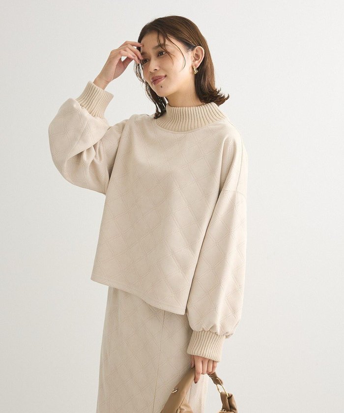 【グリーンパークス/Green Parks】の・ELENCARE DUE エンボスプルオーバー インテリア・キッズ・メンズ・レディースファッション・服の通販 founy(ファニー) https://founy.com/ ファッション Fashion レディースファッション WOMEN トップス・カットソー Tops/Tshirt シャツ/ブラウス Shirts/Blouses ロング / Tシャツ T-Shirts プルオーバー Pullover カットソー Cut and Sewn おすすめ Recommend カットソー Cut And Sew チェック Check ポケット Pocket A/W・秋冬 Aw・Autumn/Winter・Fw・Fall-Winter |ID: prp329100004521922 ipo3291000000031983220