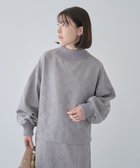 【グリーンパークス/Green Parks】の・ELENCARE DUE エンボスプルオーバー Light Gray|ID: prp329100004521922 ipo3291000000031983223
