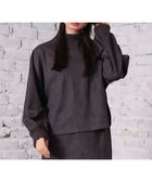 【グリーンパークス/Green Parks】の・ELENCARE DUE エンボスプルオーバー Charcoal Gray|ID: prp329100004521922 ipo3291000000031983224