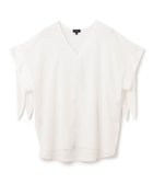 【ジョゼフ/JOSEPH】の【洗える】コンビネーション ジャージ Vネックカットソー Ivory|ID: prp329100004521997 ipo3291000000032670861