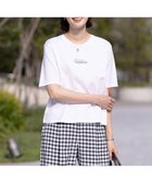 【ジェイ プレス/J.PRESS】の【洗える】ロゴ Tシャツ 人気、トレンドファッション・服の通販 founy(ファニー) ファッション Fashion レディースファッション Ladies' Fashion Online トップス・カットソー Tops/Tshirt シャツ/ブラウス Shirts/Blouses ロング / Tシャツ T-Shirts カットソー Cut and Sewn カットソー Cut And Sew シルケット Mercerization ジャージー Jersey トレンド Trend バランス Balance プリント Print ワンポイント One Point エレガント 上品 Elegant 夏 Summer 春 Spring S/S・春夏 Ss・Spring/Summer 洗える Washable thumbnail ホワイト系|ID: prp329100004522015 ipo3291000000032654052