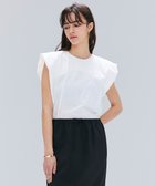 【ベイジ,/BEIGE,】の【洗える】SCALA / コットンリネンボリュームスリーブトップス White|ID: prp329100004522023 ipo3291000000031984343