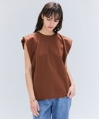 【ベイジ,/BEIGE,】の【洗える】SCALA / コットンリネンボリュームスリーブトップス Brown|ID: prp329100004522023 ipo3291000000031984345