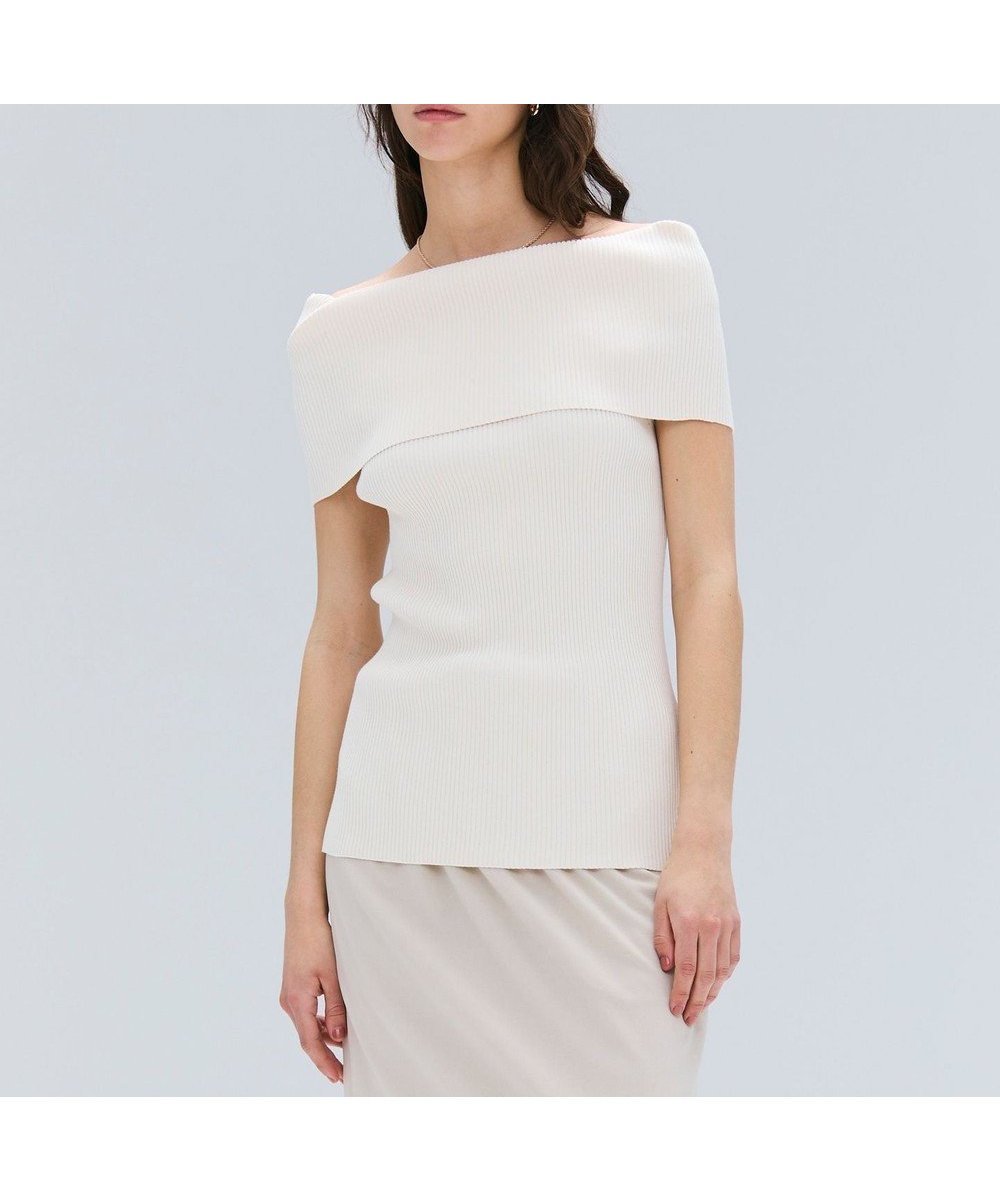 【ベイジ,/BEIGE,】の【洗える】BRERA / オフショルダーストレッチリブニット 人気、トレンドファッション・服の通販 founy(ファニー) 　ファッション　Fashion　レディースファッション　WOMEN　トップス・カットソー　Tops/Tshirt　ニット　Knit Tops　オフショル　Off Shoulder　春　Spring　洗える　Washable　ストレッチ　Stretch　セーター　Sweater　フィット　Fit　ベーシック　Basic　リブニット　Rib Knit　A/W・秋冬　Aw・Autumn/Winter・Fw・Fall-Winter　S/S・春夏　Ss・Spring/Summer　NEW・新作・新着・新入荷　New Arrivals　夏　Summer　エレガント 上品　Elegant　 other-1|ID: prp329100004522030 ipo3291000000031984383