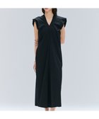 【ベイジ,/BEIGE,】の【洗える】SCALA / コットンリネンボリュームスリーブワンピース Black|ID: prp329100004522033 ipo3291000000031984399