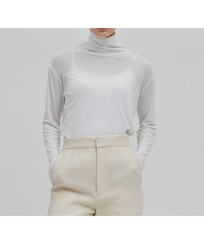 【ベイジ,/BEIGE,】の【洗える・GLOW 11月号掲載】SORE / ハイネックカットソー インテリア・キッズ・メンズ・レディースファッション・服の通販 founy(ファニー) https://founy.com/ 雑誌掲載アイテム Magazine Items ファッション雑誌 Fashion Magazines グロー GLOW ファッション Fashion レディースファッション WOMEN トップス・カットソー Tops/Tshirt シャツ/ブラウス Shirts/Blouses ロング / Tシャツ T-Shirts カットソー Cut and Sewn 11月号 November Issue インナー Inner カットソー Cut And Sew シアー Sheer ジャケット Jacket ビジネス 仕事 通勤 Business 再入荷 Restock/Back In Stock/Re Arrival 夏 Summer 定番 Standard S/S・春夏 Ss・Spring/Summer 洗える Washable A/W・秋冬 Aw・Autumn/Winter・Fw・Fall-Winter 雑誌 Magazine |ID: prp329100004522278 ipo3291000000031987681