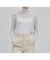 【ベイジ,/BEIGE,】の【洗える・GLOW 11月号掲載】SORE / ハイネックカットソー 人気、トレンドファッション・服の通販 founy(ファニー) 雑誌掲載アイテム Magazine Items ファッション雑誌 Fashion Magazines グロー GLOW ファッション Fashion レディースファッション WOMEN トップス・カットソー Tops/Tshirt シャツ/ブラウス Shirts/Blouses ロング / Tシャツ T-Shirts カットソー Cut and Sewn 11月号 November Issue インナー Inner カットソー Cut And Sew シアー Sheer ジャケット Jacket ビジネス 仕事 通勤 Business 再入荷 Restock/Back In Stock/Re Arrival 夏 Summer 定番 Standard S/S・春夏 Ss・Spring/Summer 洗える Washable A/W・秋冬 Aw・Autumn/Winter・Fw・Fall-Winter 雑誌 Magazine |ID:prp329100004522278