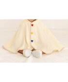 【ミキハウスホットビスケッツ/MIKI HOUSE HOT BISCUITS / KIDS】の【70-90cm】 顔ドン ワッフル素材 おでかけポンチョ 人気、トレンドファッション・服の通販 founy(ファニー) ファッション Fashion キッズファッション KIDS カラフル Colorful カーディガン Cardigan ベビー Baby ポンチョ Poncho ワッフル Waffle 人気 Popularity 夏 Summer thumbnail アイボリー|ID: prp329100004522282 ipo3291000000031987732