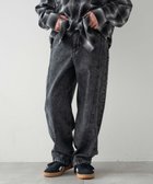 【ウィゴー/WEGO / KIDS】の【KIDS/150cm/160cm/ウエストゴム】イージー3Dバレルレッグデニムパンツ(JUNIOR) 人気、トレンドファッション・服の通販 founy(ファニー) ファッション Fashion キッズファッション KIDS ボトムス Bottoms/Kids 春 Spring グラフィック Graphic スマホ Smartphone チェック Check デニム Denim トレンド Trend 定番 Standard ワッフル Waffle S/S・春夏 Ss・Spring/Summer プチプライス・低価格 Affordable おすすめ Recommend 夏 Summer thumbnail デニムブラックソノタ|ID: prp329100004522288 ipo3291000000031987807