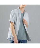 【ジョゼフ オム/JOSEPH HOMME / MEN】のトライジャガードストレッチ ウイングカラー半袖シャツ 人気、トレンドファッション・服の通販 founy(ファニー) ファッション Fashion メンズファッション MEN トップス・カットソー Tops/Tshirt/Men シャツ Shirts インナー Inner シェイプ Shape シンプル Simple ジャケット Jacket ストレッチ Stretch トライアングル Triangle 半袖 Short Sleeve 夏 Summer 春 Spring S/S・春夏 Ss・Spring/Summer |ID:prp329100004522309