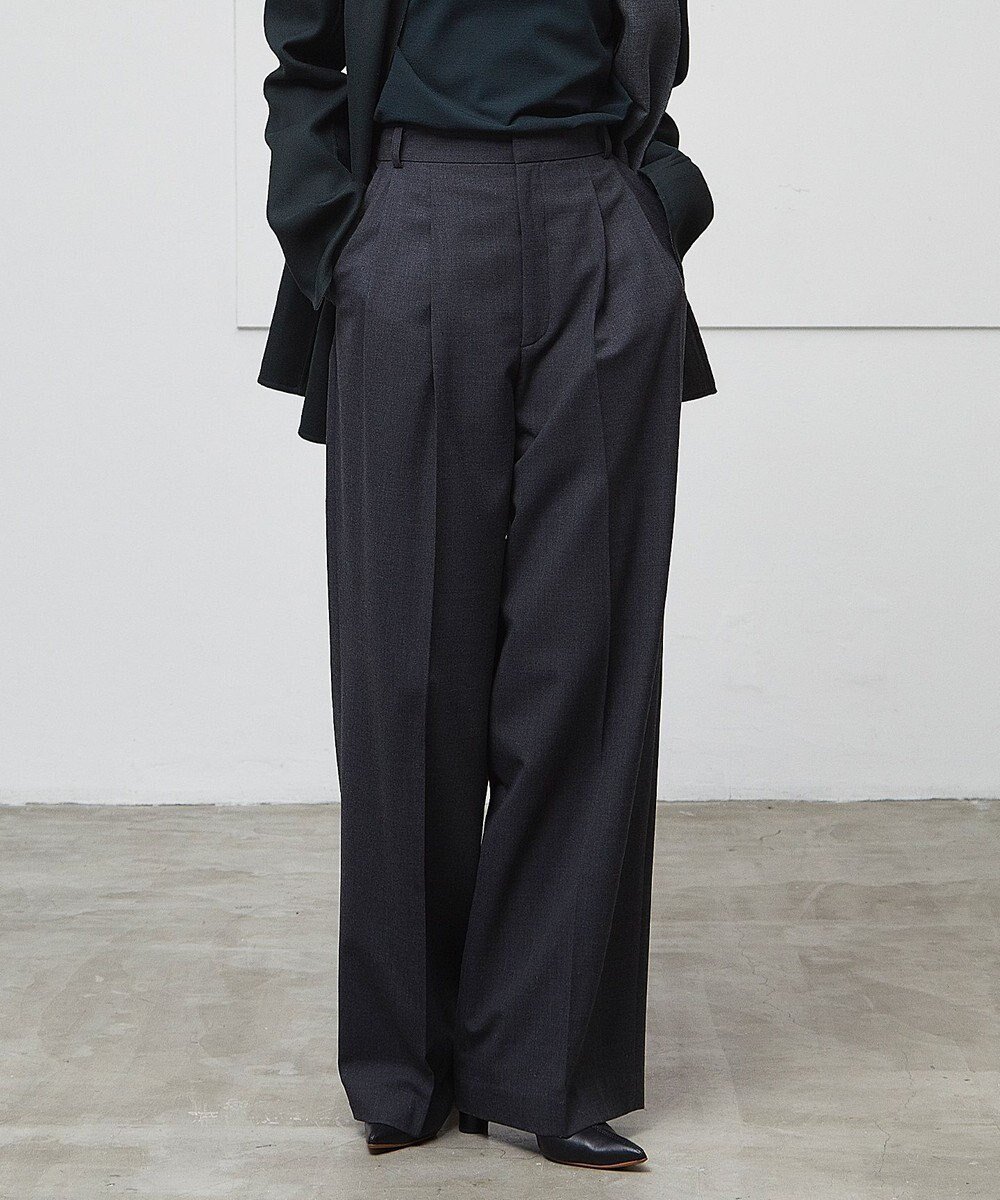 【ベイジ,/BEIGE,】の【洗える】LAVAL / ワイドタックパンツ インテリア・キッズ・メンズ・レディースファッション・服の通販 founy(ファニー) 　ファッション　Fashion　レディースファッション　WOMEN　パンツ　Pants　カットソー　Cut And Sew　ジャケット　Jacket　セットアップ　Set Up　センター　Center　リラックス　Relax　ロング　Long　ワイド　Wide　エレガント 上品　Elegant　ビジネス 仕事 通勤　Business　洗える　Washable　A/W・秋冬　Aw・Autumn/Winter・Fw・Fall-Winter　C.Gray|ID: prp329100004522335 ipo3291000000031988531