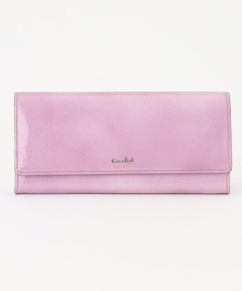 【エアリスト/airlist】のギャルソン長財布 BALLET バレエ インテリア・キッズ・メンズ・レディースファッション・服の通販 founy(ファニー) 　ファッション　Fashion　レディースファッション　WOMEN　財布　Wallets　エナメル　Enamel　ガーリー　Girly　グラデーション　Gradation　シューズ　Shoes　財布　Wallet　人気　Popularity　バレエ　Ballet　フェザー　Feather　フェミニン　Feminine　ブローチ　Brooch　ライラック|ID: prp329100004522340 ipo3291000000031988592
