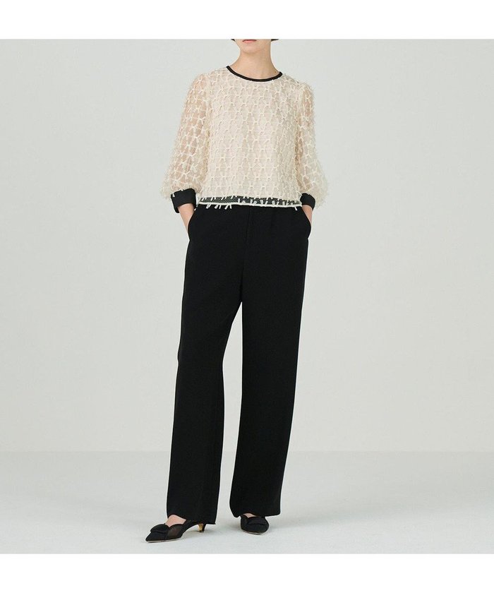 【グレース コンチネンタル/GRACE CONTINENTAL】のチュールリボン刺繍トップ インテリア・キッズ・メンズ・レディースファッション・服の通販 founy(ファニー) https://founy.com/ ファッション Fashion レディースファッション WOMEN トップス・カットソー Tops/Tshirt シャツ/ブラウス Shirts/Blouses インナー Inner シンプル Simple ジャケット Jacket スリーブ Sleeve チュール Tulle リボン Ribbon ロマンティック Romantic 今季 This Season 夏 Summer S/S・春夏 Ss・Spring/Summer A/W・秋冬 Aw・Autumn/Winter・Fw・Fall-Winter |ID: prp329100004522347 ipo3291000000031988779