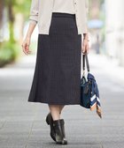 【ジェイ プレス/J.PRESS】の【洗える】シュリンクデシン ジオメトリックプリント スカート ネイビー系5|ID: prp329100004522355 ipo3291000000031988946
