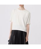 【アイシービー/iCB】の【接触冷感・UVケア・洗える】 ハイツイストスムース デザインカットソー オフホワイト系|ID: prp329100004522356 ipo3291000000031988951