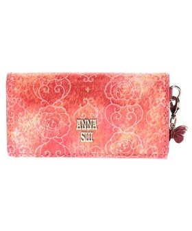 【アナスイ/ANNA SUI】のローズハート キーケース 人気、トレンドファッション・服の通販 founy(ファニー) ファッション Fashion レディースファッション WOMEN 財布 Wallets アクセサリー Accessories エナメル Enamel チャーム Charm バタフライ Butterfly プリント Print ローズ Rose 定番 Standard 財布 Wallet |ID:prp329100004522357