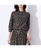 【ジェイ プレス/J.PRESS】の【洗える】ラインフラワープリント ブラウス スレート系|ID: prp329100004522362 ipo3291000000034640003