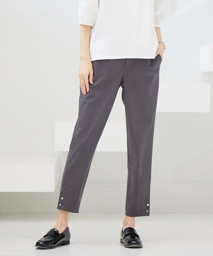 【ジェイ プレス/J.PRESS】の【洗える】コンジュンク トリコットツイル パンツ インテリア・キッズ・メンズ・レディースファッション・服の通販 founy(ファニー) https://founy.com/ ファッション Fashion レディースファッション WOMEN パンツ Pants シンプル Simple ジャージー Jersey 夏 Summer 春 Spring S/S・春夏 Ss・Spring/Summer 洗える Washable |ID: prp329100004522365 ipo3291000000031989129