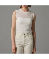 【アンクレイヴ/uncrave】の【手洗い可】シアー ランダムリブ ノースリーブ カットソー(uncrave STANDARD) 人気、トレンドファッション・服の通販 founy(ファニー) ファッション Fashion レディースファッション WOMEN トップス・カットソー Tops/Tshirt キャミソール / ノースリーブ No Sleeves カットソー Cut and Sewn インナー Inner 春 Spring カットソー Cut And Sew コンパクト Compact シアー Sheer 雑誌 Magazine タンク Tank ノースリーブ No Sleeve 別注 Special Order S/S・春夏 Ss・Spring/Summer 夏 Summer |ID:prp329100004522527