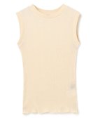 【アンクレイヴ/uncrave】の【手洗い可】シアー ランダムリブ ノースリーブ カットソー(uncrave STANDARD) 人気、トレンドファッション・服の通販 founy(ファニー) ファッション Fashion レディースファッション WOMEN トップス・カットソー Tops/Tshirt キャミソール / ノースリーブ No Sleeves カットソー Cut and Sewn インナー Inner 春 Spring カットソー Cut And Sew コンパクト Compact シアー Sheer 雑誌 Magazine タンク Tank ノースリーブ No Sleeve 別注 Special Order S/S・春夏 Ss・Spring/Summer 夏 Summer thumbnail エクリュ|ID: prp329100004522527 ipo3291000000031990423