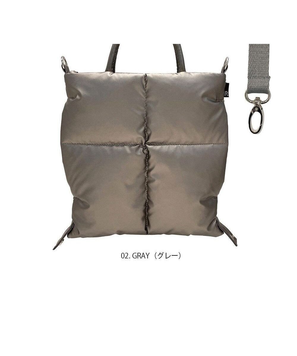 【ルートート/ROOTOTE】の1245【2way 軽量】FE.ベビールー.ルートートカロ-A インテリア・キッズ・メンズ・レディースファッション・服の通販 founy(ファニー) 　ファッション　Fashion　レディースファッション　WOMEN　バッグ　Bag　インナー　Inner　カメラ　Camera　キルティング　Quilting　軽量　Lightweight　ショルダー　Shoulder　スタイリッシュ　Stylish　スマホ　Smartphone　スマート　Smart　フェザー　Feather　ベビー　Baby　ポケット　Pocket　NEW・新作・新着・新入荷　New Arrivals　02:グレー|ID: prp329100004522538 ipo3291000000031990552