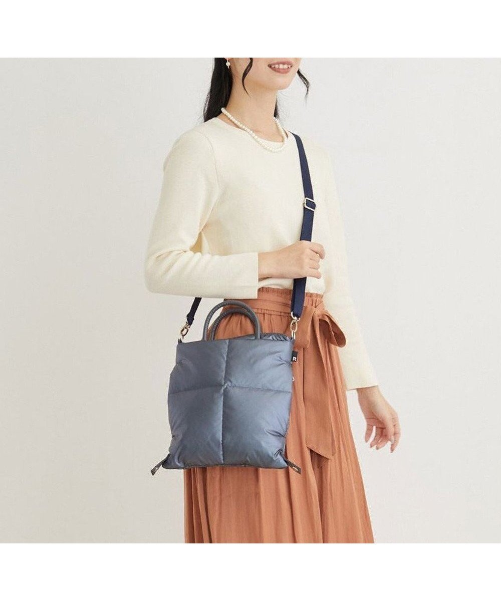 【ルートート/ROOTOTE】の1245【2way 軽量】FE.ベビールー.ルートートカロ-A インテリア・キッズ・メンズ・レディースファッション・服の通販 founy(ファニー) 　ファッション　Fashion　レディースファッション　WOMEN　バッグ　Bag　インナー　Inner　カメラ　Camera　キルティング　Quilting　軽量　Lightweight　ショルダー　Shoulder　スタイリッシュ　Stylish　スマホ　Smartphone　スマート　Smart　フェザー　Feather　ベビー　Baby　ポケット　Pocket　NEW・新作・新着・新入荷　New Arrivals　01:スモークネイビー|ID: prp329100004522538 ipo3291000000031990554