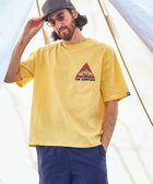 【シェアパーク/SHARE PARK / MEN】の【UNISEX】UVカット アートコラボTシャツ〈CAMP〉 人気、トレンドファッション・服の通販 founy(ファニー) ファッション Fashion レディースファッション WOMEN トップス・カットソー Tops/Tshirt シャツ/ブラウス Shirts/Blouses ロング / Tシャツ T-Shirts カットソー Cut and Sewn 春 Spring カットソー Cut And Sew コラボ Collaboration 吸水 Water Absorption 人気 Popularity フランス France プリント Print ユニセックス Unisex リラックス Relax ワンポイント One Point ワーク Work S/S・春夏 Ss・Spring/Summer 再入荷 Restock/Back In Stock/Re Arrival 夏 Summer thumbnail イエロー|ID: prp329100004522617 ipo3291000000031991294