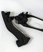 【ヌーベルローブオウ/nouvelleRobe Ou】の【本革・高反発・抗菌】Ruffles ポインテッドトゥ パンプス ブラック系|ID: prp329100004522661 ipo3291000000031991778