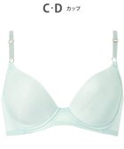 【ウィング/Wing】のブラジャー 汗のベタつきや不快感を軽減 軽やかなつけごこち 背中すっきり 【夏のうすかるブラ】 春 夏 KB2873 ウイング/ワコール グレイッシュブルー|ID: prp329100004522668 ipo3291000000032543553