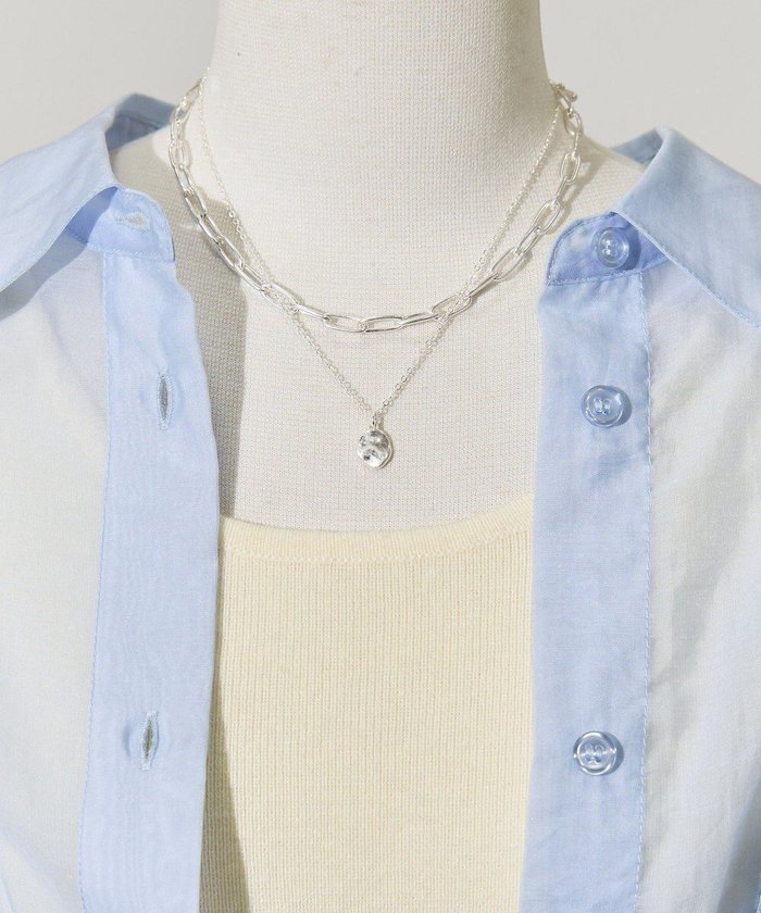【アメリカンホリック/AMERICAN HOLIC】の2連チェーン×ワントップネックレス インテリア・キッズ・メンズ・レディースファッション・服の通販 founy(ファニー) https://founy.com/ ファッション Fashion レディースファッション WOMEN ジュエリー Jewelry ネックレス Necklaces NEW・新作・新着・新入荷 New Arrivals おすすめ Recommend アクセサリー Accessories ギフト プレゼント Gift Present チェーン Chain ネックレス Necklace |ID: prp329100004522686 ipo3291000000031991995