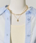 【アメリカンホリック/AMERICAN HOLIC】の2連チェーン×ワントップネックレス Gold|ID: prp329100004522686 ipo3291000000031991999