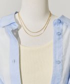 【アメリカンホリック/AMERICAN HOLIC】の2連ワイドチェーンネックレス Gold|ID: prp329100004522687 ipo3291000000031992006