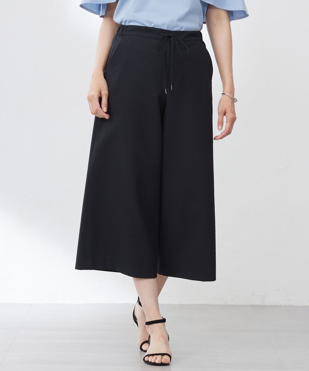 【ジェイ プレス/J.PRESS】の【洗える・吸水速乾】DRYライトサッカー クロップド パンツ インテリア・キッズ・メンズ・レディースファッション・服の通販 founy(ファニー) ファッション Fashion レディースファッション Fashion for Women パンツ Pants & Trousers 春 Spring 洗える Machine Washable クロップド Cropped, Short Length 吸水 Absorbent, Quick-Dry サッカー Seersucker, Summer Fabric シンプル Simple, Minimal ストレッチ Stretch, Stretchy Fabric リラックス Relax, Relaxed Fit ワイド Wide, Wide Fit S/S・春夏 SS, Spring/Summer, Warm Season 夏 Summer ネイビー系|ID: prp329100004522746 ipo3291000000033664891