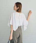 【イェッカ ヴェッカ/YECCA VECCA】のハンカチヘムスリーブブラウス 人気、トレンドファッション・服の通販 founy(ファニー) ファッション Fashion レディースファッション WOMEN トップス・カットソー Tops/Tshirt シャツ/ブラウス Shirts/Blouses NEW・新作・新着・新入荷 New Arrivals エレガント 上品 Elegant ジョーゼット Georgette ストレッチ Stretch ポケット Pocket 夏 Summer 春 Spring S/S・春夏 Ss・Spring/Summer thumbnail Light Gray|ID: prp329100004522755 ipo3291000000031992508