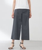 【ジェイ プレス/J.PRESS】の【洗える】ソフトシャンブレー クロップド パンツ グレー系|ID: prp329100004522759 ipo3291000000031992538