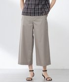 【ジェイ プレス/J.PRESS】の【洗える】ソフトシャンブレー クロップド パンツ モカ系|ID: prp329100004522759 ipo3291000000031992539