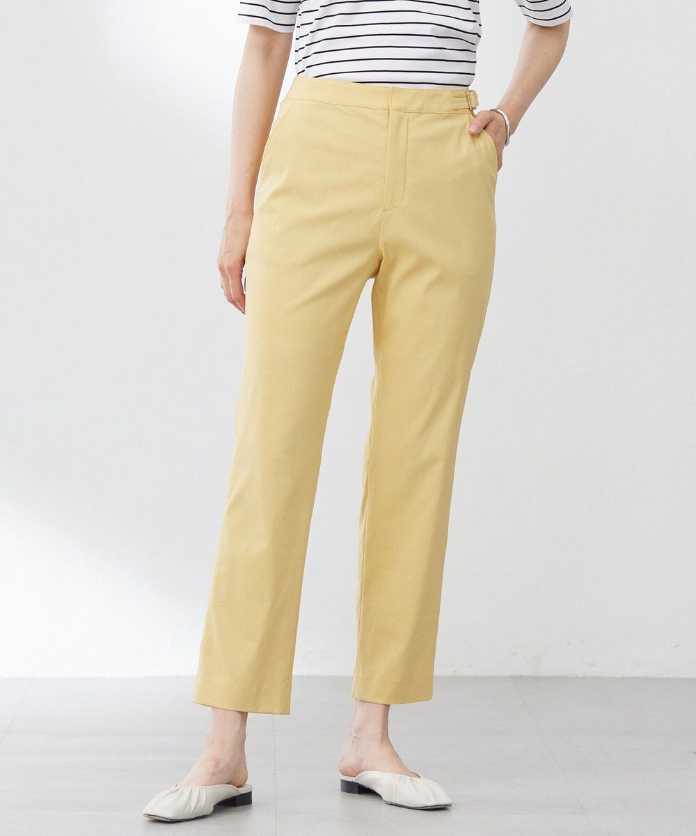 【ジェイ プレス/J.PRESS】の【洗える】セルロースリネンストレッチ テーパード パンツ インテリア・キッズ・メンズ・レディースファッション・服の通販 founy(ファニー) 　ファッション　Fashion　レディースファッション　WOMEN　パンツ　Pants　春　Spring　洗える　Washable　カットソー　Cut And Sew　シンプル　Simple　スタイリッシュ　Stylish　ストレッチ　Stretch　ダウン　Down　テーパード　Tapered　リラックス　Relax　S/S・春夏　Ss・Spring/Summer　NEW・新作・新着・新入荷　New Arrivals　夏　Summer　エレガント 上品　Elegant　マリーゴールド系|ID: prp329100004522761 ipo3291000000031992547