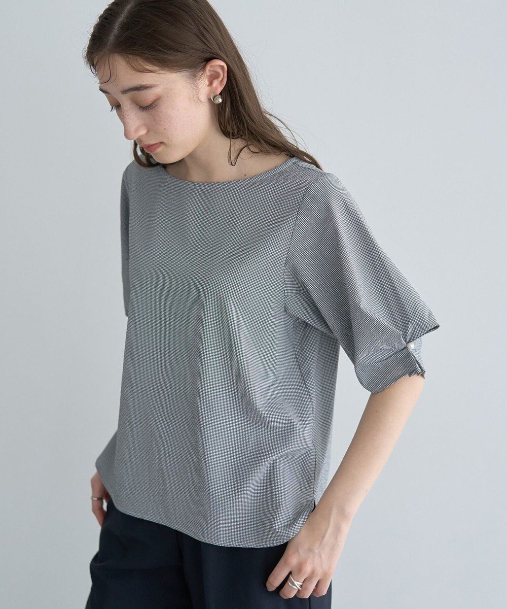 【イェッカ ヴェッカ/YECCA VECCA】のタックパールスリーブサッカーブラウス インテリア・キッズ・メンズ・レディースファッション・服の通販 founy(ファニー) 　ファッション　Fashion　レディースファッション　WOMEN　トップス・カットソー　Tops/Tshirt　シャツ/ブラウス　Shirts/Blouses　NEW・新作・新着・新入荷　New Arrivals　サッカー　Soccer　パール　Pearl　フォルム　Form　ヘムライン　Hemline　ボックス　Box　ボトム　Bottom　ポケット　Pocket　夏　Summer　春　Spring　S/S・春夏　Ss・Spring/Summer　Check|ID: prp329100004522774 ipo3291000000031992634