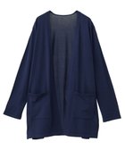 【イェッカ ヴェッカ/YECCA VECCA】のスリットミドル丈カーディガン Navy|ID: prp329100004522780 ipo3291000000031992669