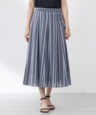 【ジェイ プレス/J.PRESS】の【洗える】ランダムストライプ スカート ネイビーストライプ系|ID: prp329100004522786 ipo3291000000031992719