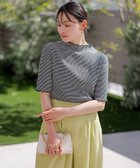【エニィ スィス/any SiS】の【UVケア・接触冷感】キシリトール加工冷感 カットソー オフ×ブラック|ID: prp329100004522787 ipo3291000000031992724
