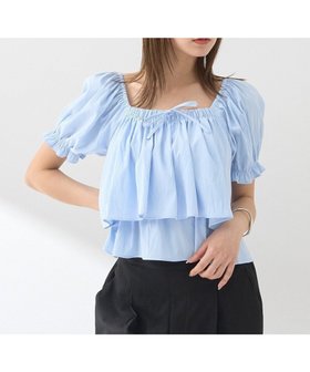 【アースミュージックアンドエコロジー/earth music&ecology】 スクエアフロントリボンブラウス人気、トレンドファッション・服の通販 founy(ファニー) ファッション Fashion レディースファッション WOMEN トップス・カットソー Tops/Tshirt シャツ/ブラウス Shirts/Blouses NEW・新作・新着・新入荷 New Arrivals おすすめ Recommend ギャザー Gather コンパクト Compact スクエア Square デコルテ Decolletage トレンド Trend バランス Balance フォルム Form ボトム Bottom ポケット Pocket ワイド Wide 夏 Summer 春 Spring S/S・春夏 Ss・Spring/Summer |ID:prp329100004522791