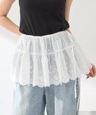 【アースミュージックアンドエコロジー/earth music&ecology】のエンブロイダリー刺繍ラップスカート Off White|ID: prp329100004522795 ipo3291000000031992774