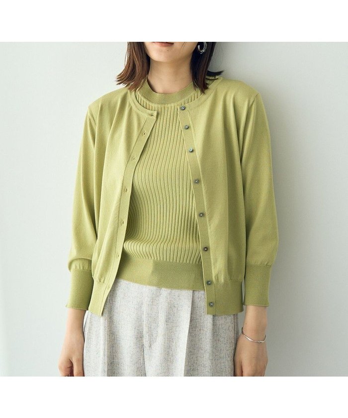 【イェッカ ヴェッカ/YECCA VECCA】のマシンウォッシャブルクルーネックカーディガン インテリア・キッズ・メンズ・レディースファッション・服の通販 founy(ファニー) https://founy.com/ ファッション Fashion レディースファッション WOMEN トップス・カットソー Tops/Tshirt カーディガン Cardigans NEW・新作・新着・新入荷 New Arrivals おすすめ Recommend アンサンブル Ensemble カーディガン Cardigan ノースリーブ No Sleeve ベーシック Basic ポケット Pocket 夏 Summer 春 Spring S/S・春夏 Ss・Spring/Summer |ID: prp329100004522808 ipo3291000000031992842