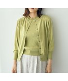 【イェッカ ヴェッカ/YECCA VECCA】のマシンウォッシャブルクルーネックカーディガン Lime Green|ID: prp329100004522808 ipo3291000000031992843