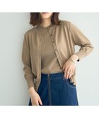 【イェッカ ヴェッカ/YECCA VECCA】のマシンウォッシャブルクルーネックカーディガン Beige|ID: prp329100004522808 ipo3291000000031992848