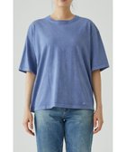 【サキュウ/caqu】の【洗える】caqu x GoodOn roundneck S/Stee シンプルゆったりフィットの半袖Tシャツ saxe|ID: prp329100004522814 ipo3291000000032009716